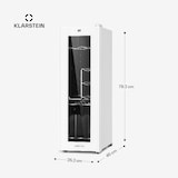 thumbnail of Klarstein Shiraz 12 Slim Uno Weinkühlschrank 32l/12Fl.Touch 85 W 5-18 °C LED Weißes Glas