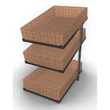 thumbnail of Combisteel Brotkorb Etagere 3-stöckig – schmal, inkl. Körbe & GN 1/1