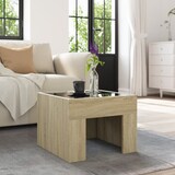 thumbnail of vidaXL Couchtisch mit Infinity-LED Sonoma-Eiche 40x40x30 cm