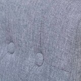 thumbnail of Chaises à manger lot de 4 gris clair tissu Modèle Urelis