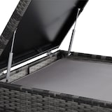 thumbnail of tectake Conjunto de ratán Ostuni  gris - 404301