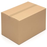 thumbnail of 60x Faltkarton - 600 x 400 x 400 - VersandKarton 2-wellig braun Kartons