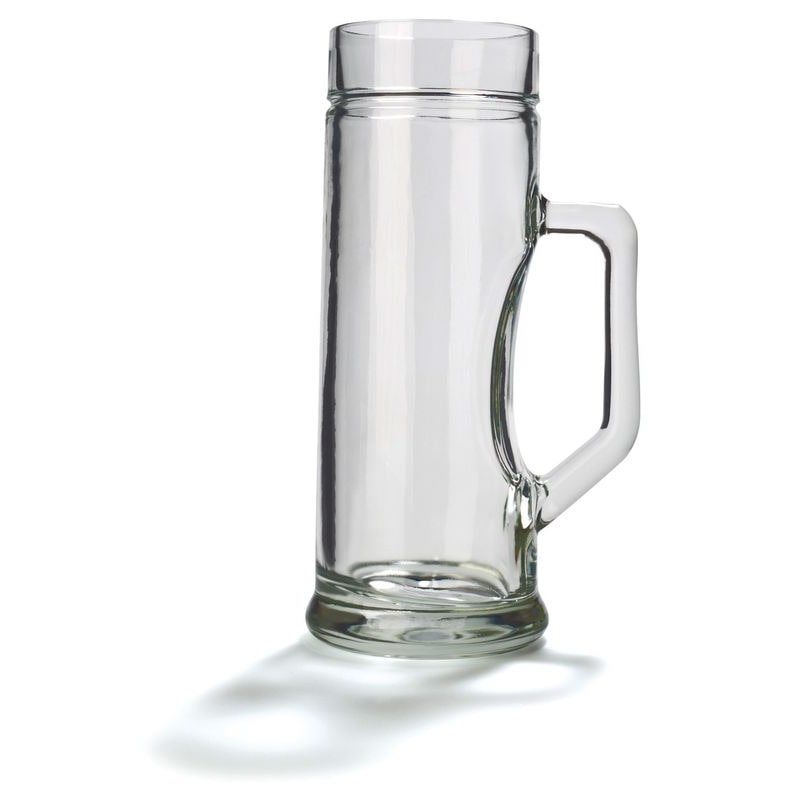 6x Stölzle Oberglas Premium Bierkrug glatt 0,5 l, geeicht, Übermaß