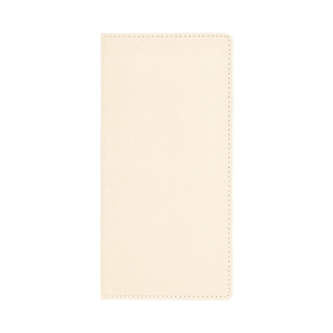 Bloco De Notas Natural De Couro Sintético Reciclado