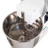 thumbnail of GastroHero Spiral-Teigknetmaschine PROFI 33 L, 230 V, variabler Kopf, mit Rollen – robust & leistungsstark