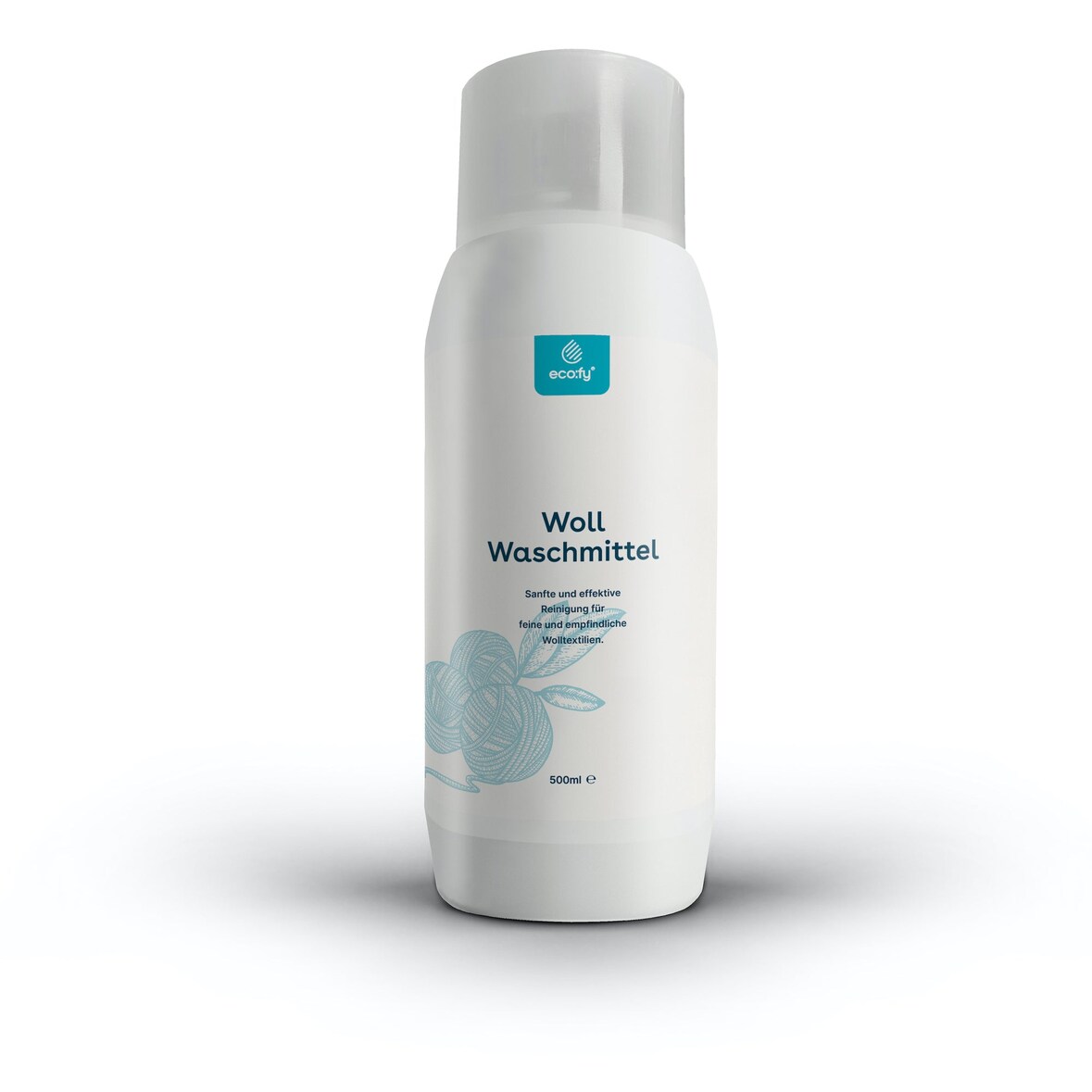 eco:fy Wollwaschmittel - 500ml - Waschmittel mit Lanolin für Wolle, Seide, Felle, Wollwalk