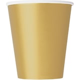 thumbnail of Party Deko Set gold Einweggeschirr für 16 Personen Teller, Becher, Servietten