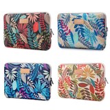 thumbnail of Sacoche Ordinateur Portable Étanche Feuilles Colorées Protection Optimale Blanc YONIS