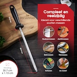 thumbnail of HGMD Aanzetstaal - 23 cm - Messenslijpers - Staal - Slijpstaaf