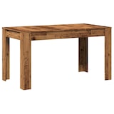 thumbnail of Mesa de comedor madera ingeniería envejecida 140x74,5x76 cm