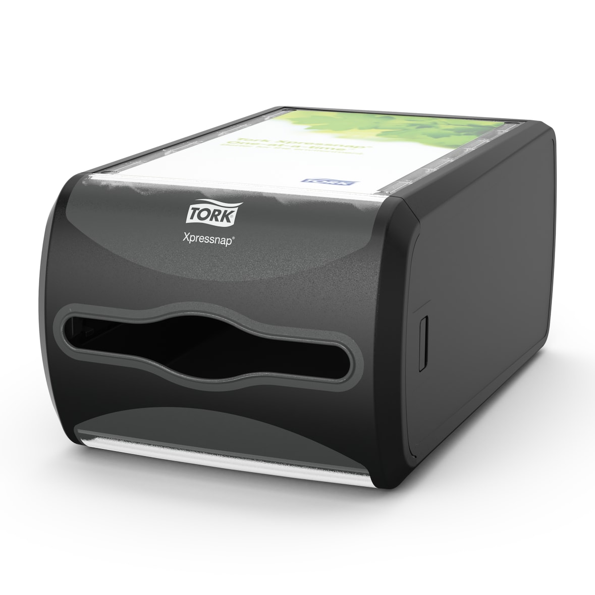 Dispensador de sobremesa Tork Xpressnap® para servilletas enredadas - Negro