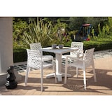 thumbnail of Grand Soleil Sedia impilabile da esterno Gruvyer, polipropilene highmop, 56.5 x 55 x 81 cm, bianco