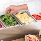 thumbnail of Royal Catering - GN-containerhouder - incl. 6 GN 1/6 containers met deksel