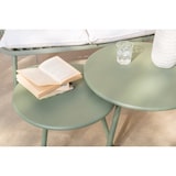 thumbnail of Set da giardino in resina e acciaio con cuscini 10 cm, Elegante salotto da esterno per terrazze, verande, giardino - Bellagio - Verde