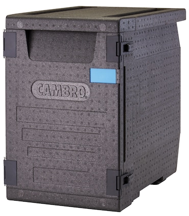 (PACK 7 Unidades) - CAMBRO - EPP400-110 - Contenedor isotérmico de carga frontal Cam Gobox para recipientes GN 1/1 -  (86 L)