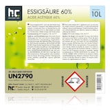 thumbnail of 2 x 10 Liter Essigsäure 60% in Kanistern