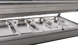 thumbnail of Gasfrit – Kühlaufsatzvitrine aus Edelstahl für Tapas, Tischmodell, 4 Schalen