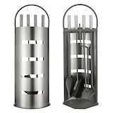 thumbnail of 5tlg. Kaminbesteck Kamingarnitur Kaminzubehör Kamin Ofen Set Kaminset Edelstahl