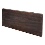 thumbnail of Mesa de pared HWC-H48, mesa plegable de pared mesa estante de pared, plegable de madera maciza ~ 100x50cm marrón shabby