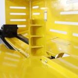 thumbnail of GARLAND CHOPPER 352E-V20  Astilladora eléctrica monofásica 2,3 kW, 60 kg, Dmax 25 cm, Lmax 57 cm, 7 T fuerza horizontal. Asa y rueda de transporte.