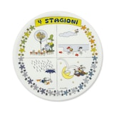 thumbnail of Excelsa set de 6 platos para pizza Mordillo de porcelana 30,5 cm multicolor