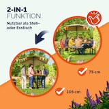 thumbnail of Casaria Bierzelttisch Höhenverstellbar Klappbar Hoch Outdoor Breit Holz Buffettisch 170cm Stehtisch Bartisch Partytisch