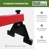 thumbnail of Motorbrücke Stahl Tragkraft 500 kg stufenlos verstellbare Höhe Traverse mit gummierten Standsockeln