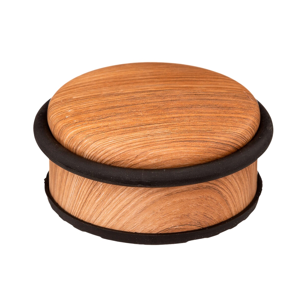 FIVE - Batente de porta baixo em metal com acabamento em madeira