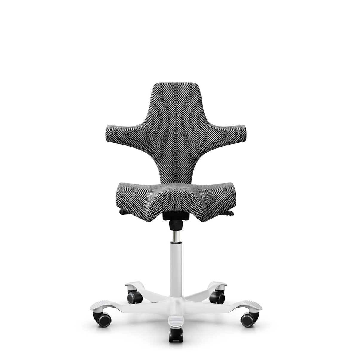 HAG . Capisco Mod 8106 Black/white Sisu (Kvadrat)