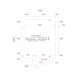 thumbnail of Tiefkühlzelle - 3,9 m³ - 1,5 x 1,8 - Höhe 2,2 m - PREMIUM