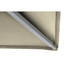 thumbnail of METRO PROFESSIONAL Ombrellone doppio quadrato, acciaio, 2.5 x 2.5 m, idrorepellente, beige/platino