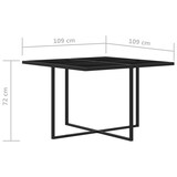 thumbnail of vidaXL 5-tlg. Garten-Essgruppe mit Kissen Poly Rattan Grau