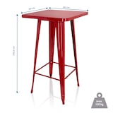 thumbnail of Mesa de bar VANTAGGIO HIGH T rojo hjh OFFICE