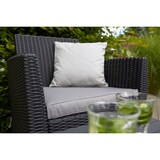 thumbnail of Allibert Corona Loungeset 4-teilig mit Tisch/Kissenbox anthrazit - Rattanoptik, wetterfest