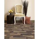 thumbnail of Alfombra vinilo vintage Tobos 03, madera oscura laminas  finas, 50x120cm