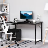 thumbnail of HOMCOM Escritorio para Hogar Oficina Mesa de Ordenador Mesa de Estudio con Pies Ajustables Mobiliario Simple de Oficina 120x60x73cm Carga 70kg