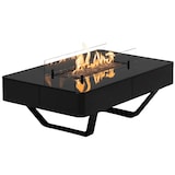 thumbnail of Estufa exterior a gas en mesa de café con funda protectora Rio Table Planika