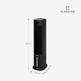 thumbnail of Skytower Grand Smart Luftkühler 80W 460 m³/h 8 Liter mobil Schwarz