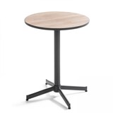 thumbnail of Ronde houten tuintafel en 4 stoelen - Oviala