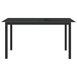 thumbnail of Helloshop26 - 7-teiliges schwarzes Aluminium-Gartenmöbelset 02_0013917