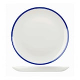 thumbnail of 12 x Teller flach coup 22cm RETRO BLUE