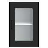 thumbnail of vidaXL Küchen-Hängeschrank mit Glastür Kalmar Schwarz Holzwerkstoff