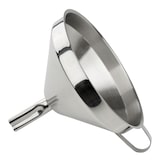 thumbnail of aro Trichter, Edelstahl, Ø14.5 x 13.5 cm, mit Siebeinlage und Griff, spülmaschinengeeignet, silber