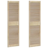 thumbnail of vidaXL Kastdeur 2 pcs Naturel 140.5 x 2 x 59.5cm Massief grenenhout