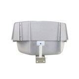 thumbnail of Haas Kunststoff Ausgussbecken Set Lisa Waschtrog grau Spülbecken Abflussbecken