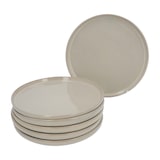 thumbnail of 6 persoons 18-delig servies Terre Beige Geglazuurd Keramiek