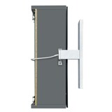 thumbnail of Badezimmermöbel-Set Spiegelschrank Waschtisch Badschrank grau mit Füßen V-90.59F-01