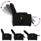 thumbnail of vidaXL Massagesessel mit Aufstehhilfe Elektrisch Schwarz Kunstleder