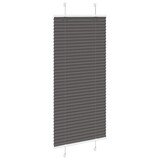 thumbnail of vidaXL Plissee Schwarz 60x150 cm Stoffbreite 59,4 cm Polyester