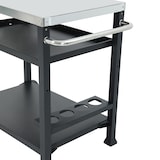 thumbnail of TAINO NIKAN grillwagen, rollende grillstandaard met wielen, zwart